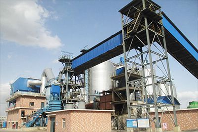 Planta para fabricar cemento
