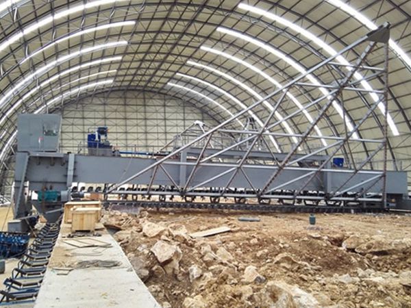 Recogedora puente